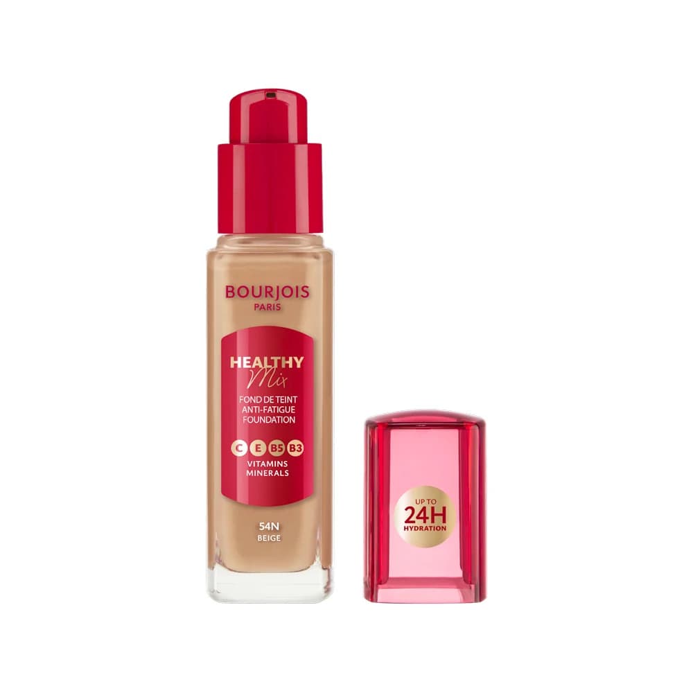 Bourjois Healthy Mix Fond de teint, packshot relevé sur la page officielle