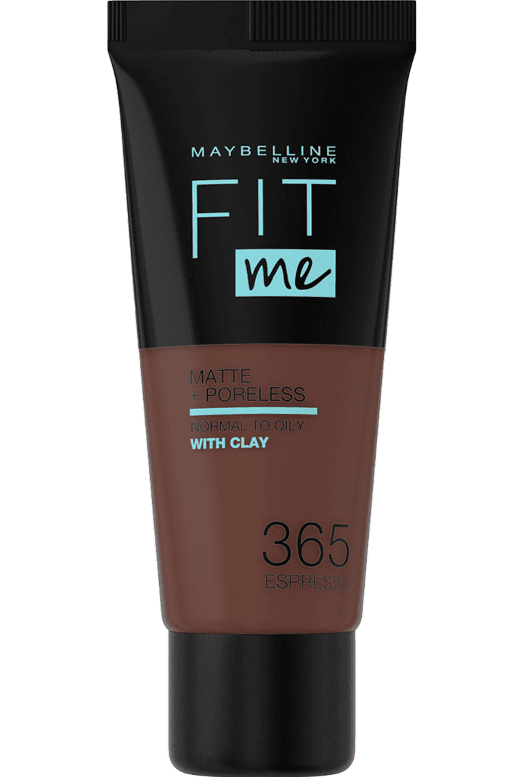 Maybelline New York Fit Me Matte + Poreless, packshot relevé sur la page officielle