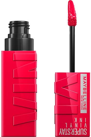 Maybelline New York SuperStay Vinyl Ink, packshot relevé sur la page officielle